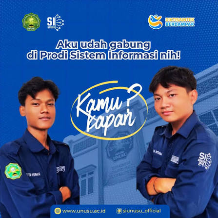 Aku udah gabung di Program Studi Sistem Informasi 💻✨